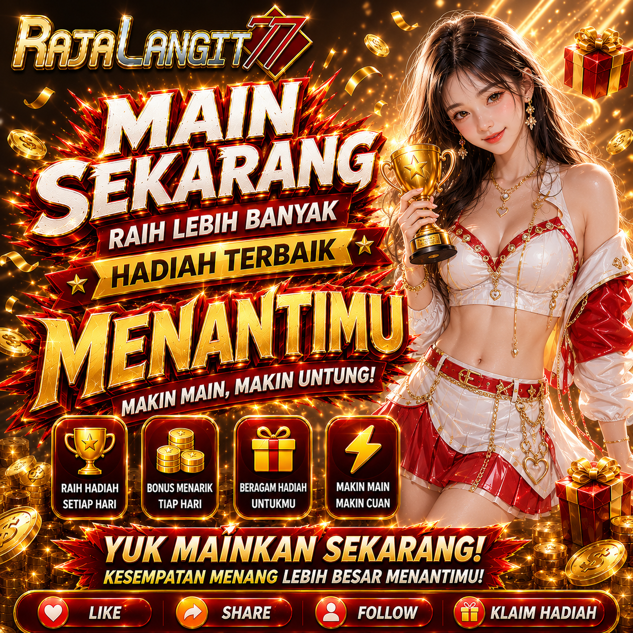 RAJALANGIT77 - Situs Toto Slot Gacor Maxwin & Slot88 Deposit 5k
